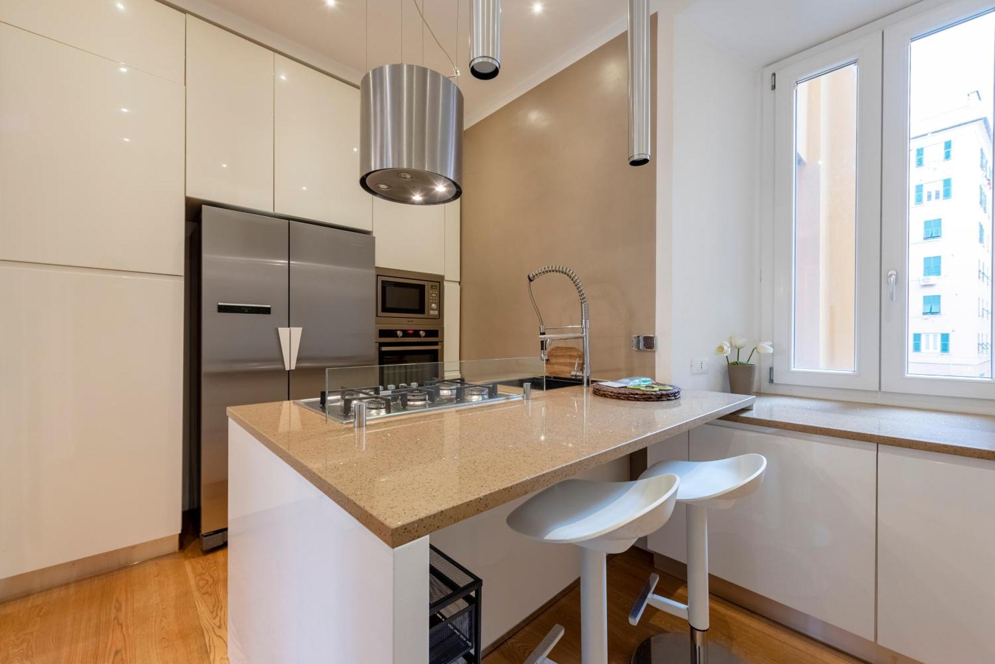 Joivy Family Friendly Apt For 6, Near Royal Palace Museum Genoa Luaran gambar